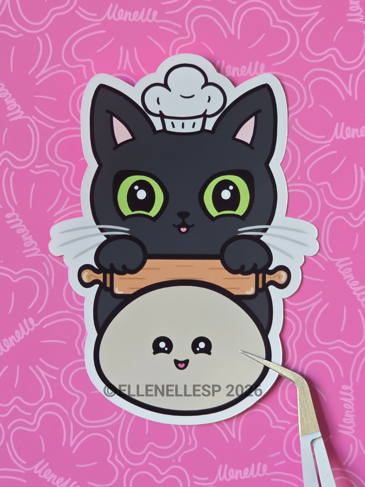 Shadow Baking Dough Sticker