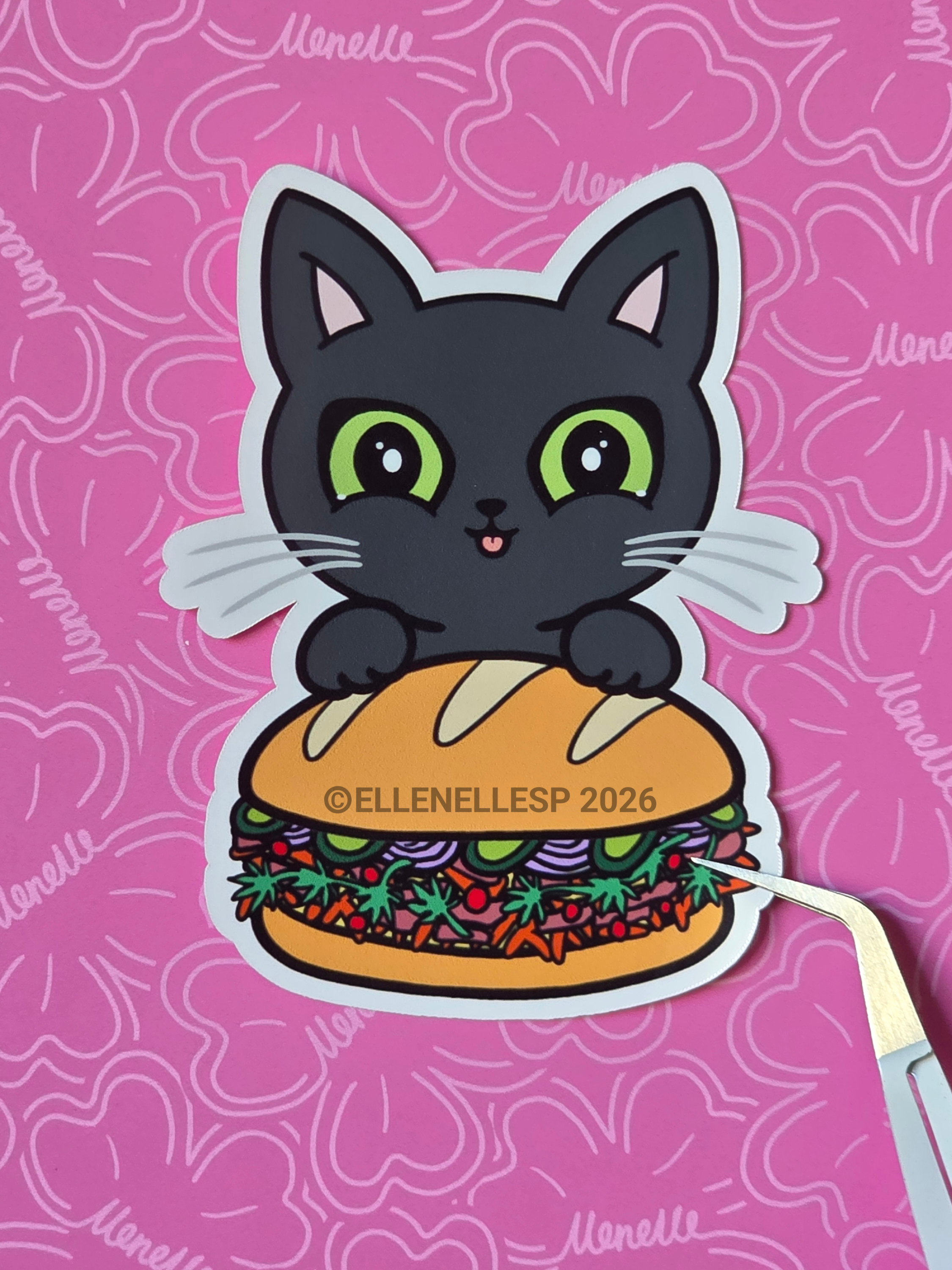 Shadow Banh Mi Sticker