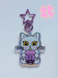 Boba with Big Bubble Tea Keychain