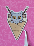 Boba Choc Crepe Sticker