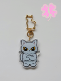 Boba Grumpy Keychain