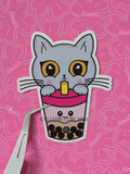Boba Milk Tea Sticker