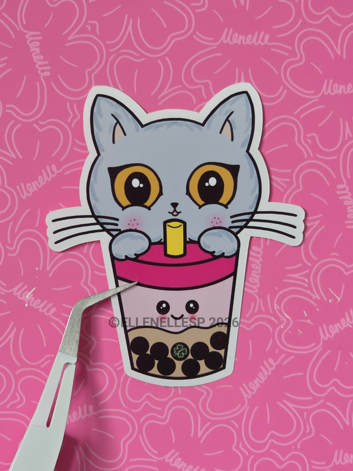Boba Milk Tea Sticker