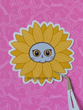 Boba Sunflower Sticker