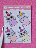 Pastel Gift Tag Stickers