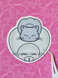 Boba Seal Plushie Sticker