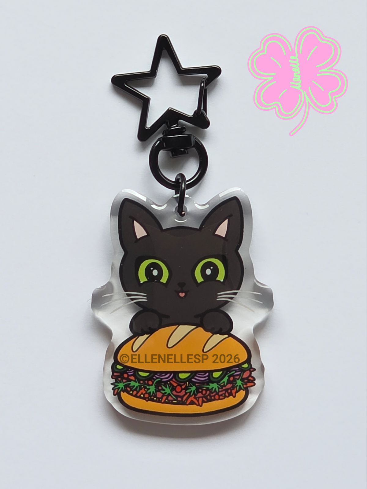 Shadow Banh Mi Keychain