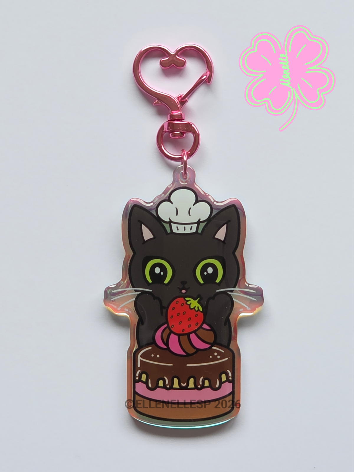 Shadow Cake Keychain