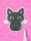Shadow Sitting Sticker